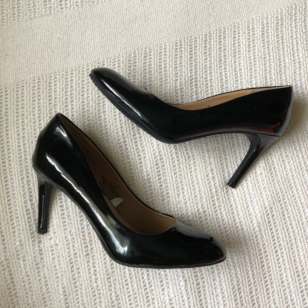 Merona | Black Shiny Heels
